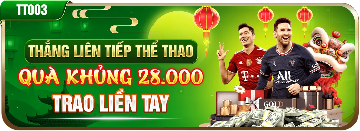 Banner chương trình VIP và giải đấu